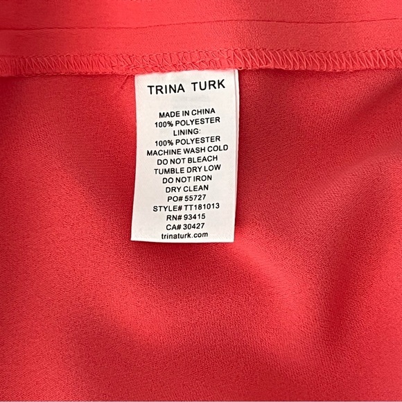 Trina Turk Coral Mini Dress - Picture 12 of 14